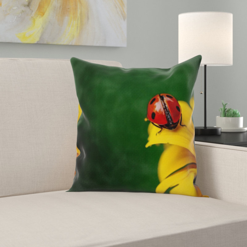 Microsuede Throw Pillow