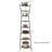 Handcrafted 8-Tier Gourmet Hourglass Cookware Stand