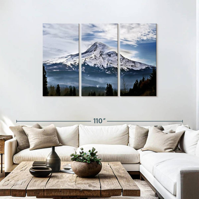 Alvord, Mount Hood, sommet des nuages, H 48 po x l 74 po