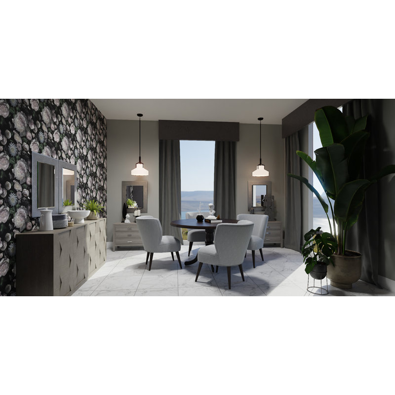 Luminaire suspendu bronze vieilli 2 lumières Debarh