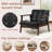Kandas Faux Leather Armchair-1188473019