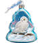 2'' Handmade Glass Holiday Shaped Ornament