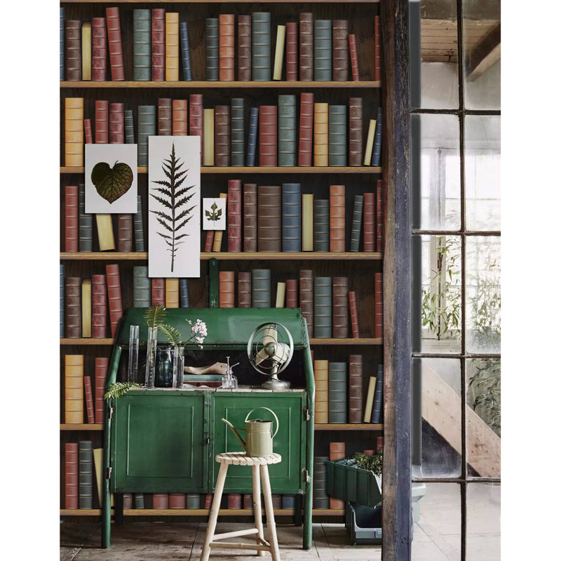 Kemberlyn 2.5m x 2.5m Matte Peel & Stick Mural, 250 x 104cm