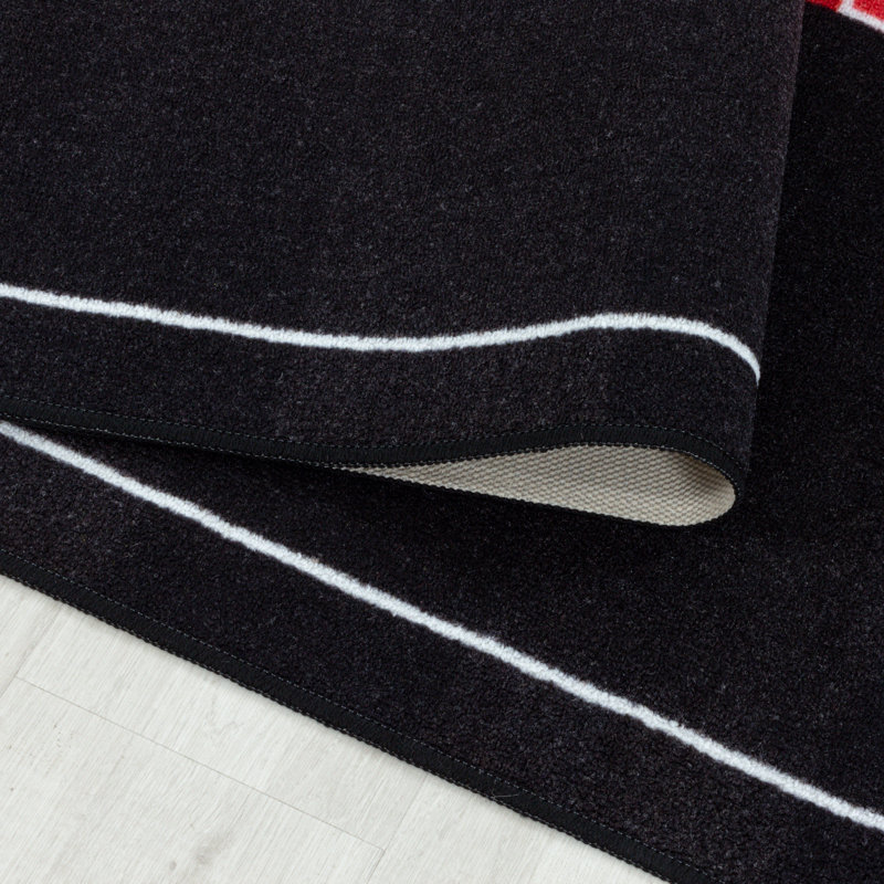 Gillies Flatweave Red/Yellow Rug, Rectangle 160 x 230cm