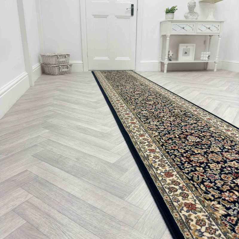 Runner Floral Area Rug, Runner 66 x 300 cm