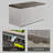 Decksplore 110 Gallons Water Resistant Resin Lockable Deck Box