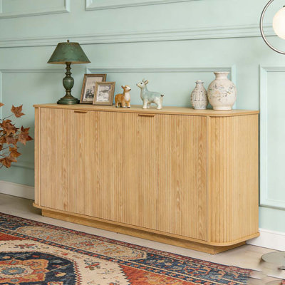 Buffet 63 po à double porte avec tablettes réglables Wavy Storage