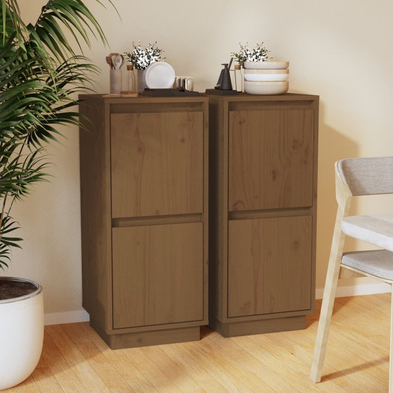 Giovengo 31.5cm Sideboard, Honey Brown