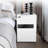 Minimalist White Fingerprint and Password Safe Cabinet