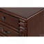 Commode 9 tiroirs Lyndon G09400-D, cerise
