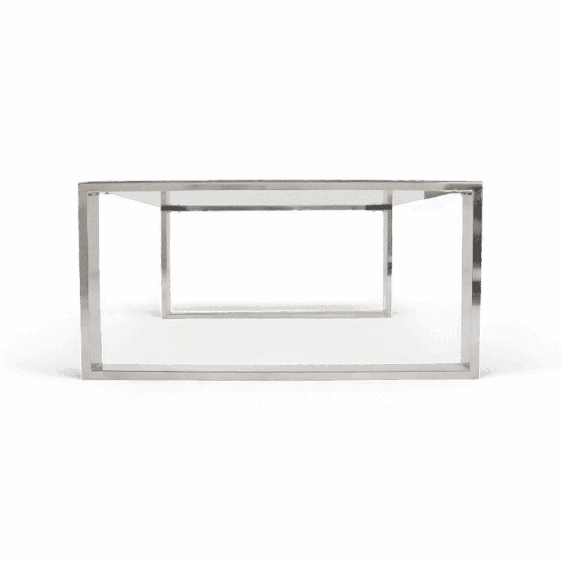 Table basse en verre Caterina