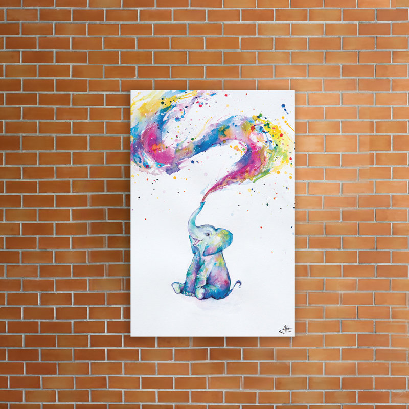 « spring »-impression sur image, H 26 po x l 18 po x P 1,5 po, Toile avec cadre noir