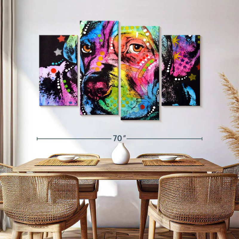 Brampt Young Mastiff, 42" H x 68" W