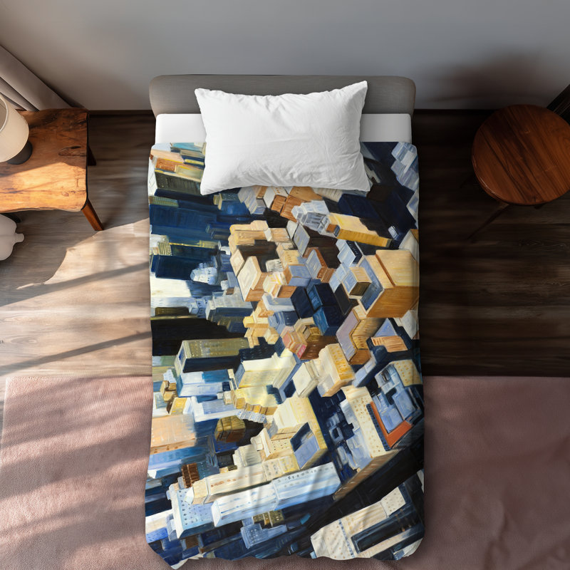 Manhattan View Empire State Building Duvet Cover | Home Decor, Twin Extra Long Duvet Cover