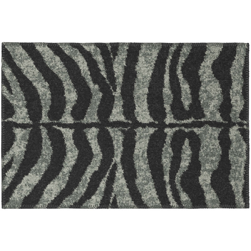 Tapis tissé à la machine Animal, Rectangle 9 pi x 12 pi