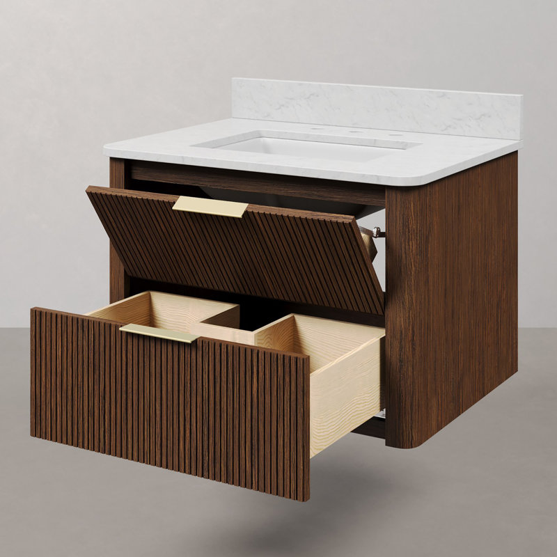 Ensemble de meuble-lavabo flottant Clapp, 30"