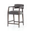 Tyler Upholstered Stool with Solid Wood Frame-129003262