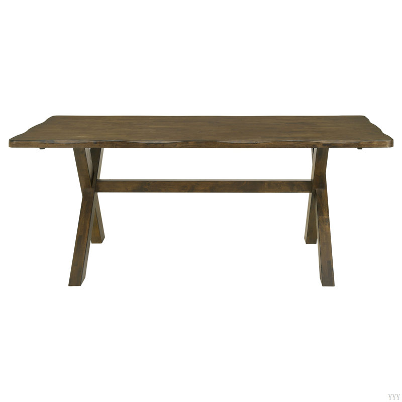 Carbon Knotty Nutmeg Rectangular Dining Table