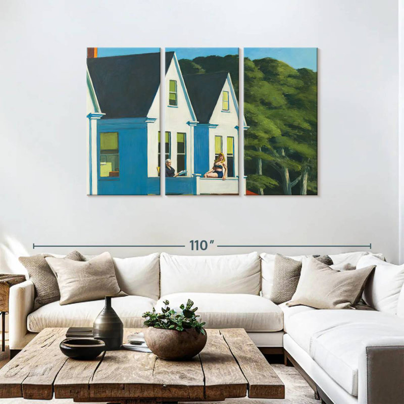 Lilie Second Story Sunlight, 48" H x 74" W