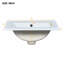 Meuble-lavabo moderne de 18 pouces avec lavabo-829776178