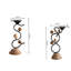 Chandelier de table en métal 15,53 po H