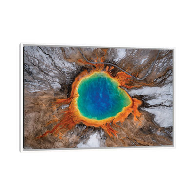 Colours by Gerald Macua - Floater Frame Print on Canvas