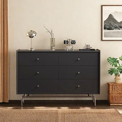 47.2in Six-drawer Sideboard Cabinet