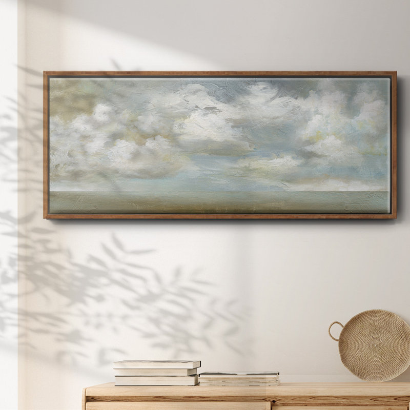 Cloudscape Vista III- Framed Canvas