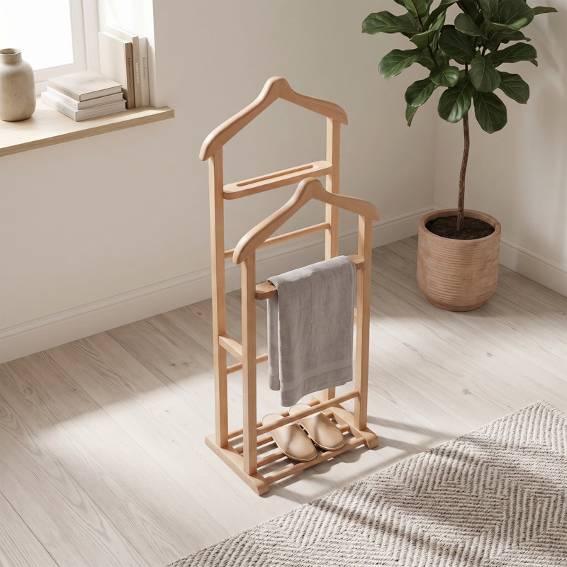 Valet de chambre classique en bois