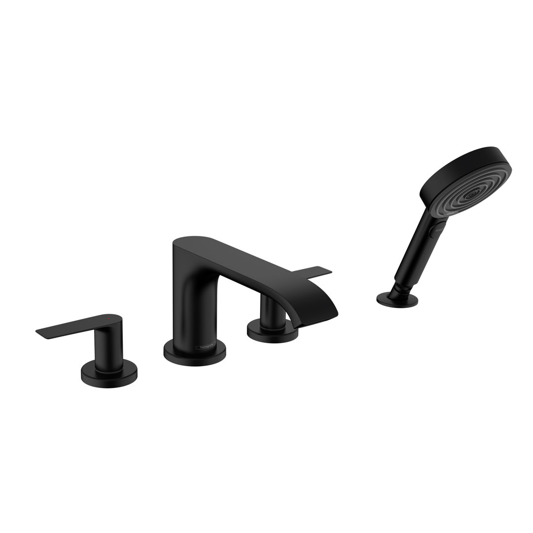 Hansgrohe Vivenis 4-Hole Roman Tub Set Trim with 1.75 GPM Handshower Hansgrohe 