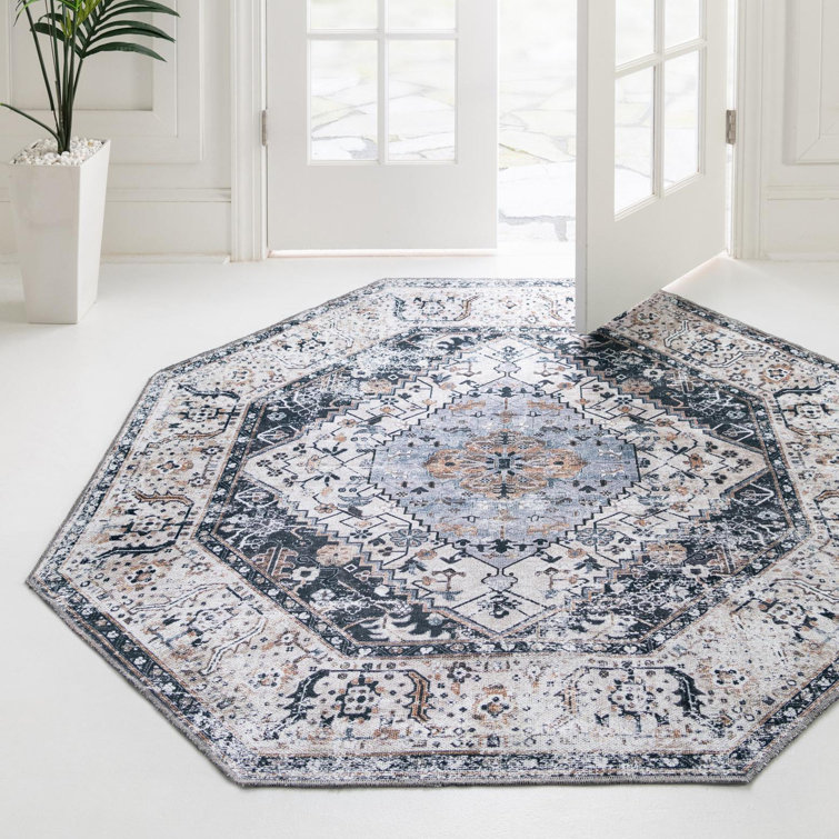 Tapis oriental gris Oluremi