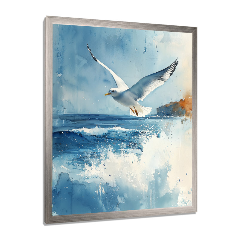 Audraya - animaux, reproductions d'art mural, H 40 po x l 30 po, Reproduction encadrée d'une seule photo, Argent argent