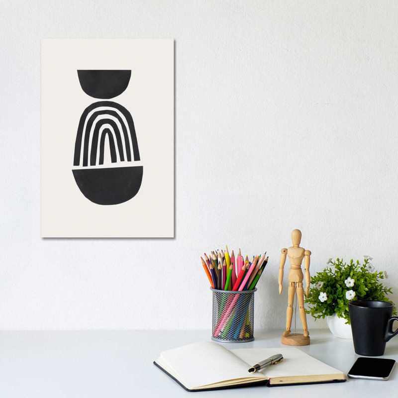 Tribal Rainbow by EnShape - Wrapped Canvas Gallery-Wrapped Canvas Giclée, 20.32 cm H x 30.48 cm W