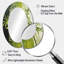 Miroir mural ovale sur métal vert Ferm Collage II-522866229