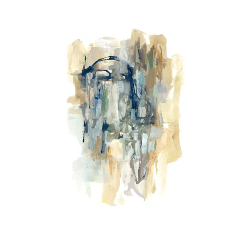 Natural Spread I Painting by Sonia Noir, 44" H x 30" W, Glass Coat