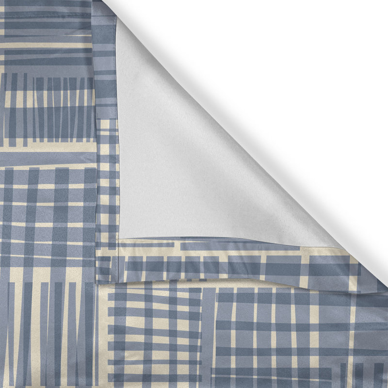 Semi Sheer Curtain Pair