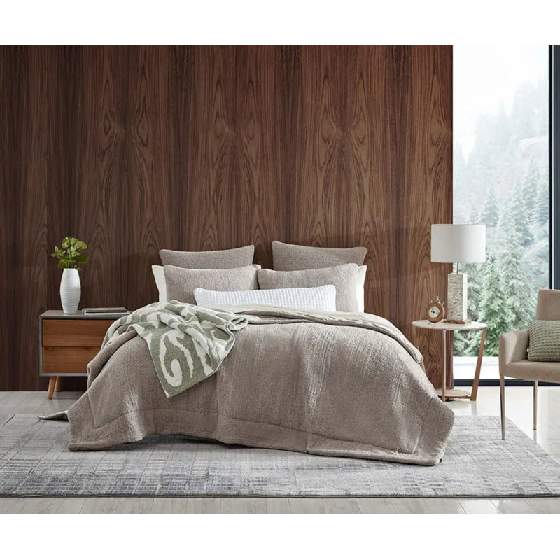 Snug Sham Set, Standard, Taupe