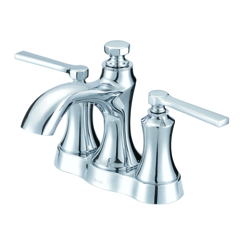 Draper Centerset Bathroom Faucet with Drain Assembly, Chrome