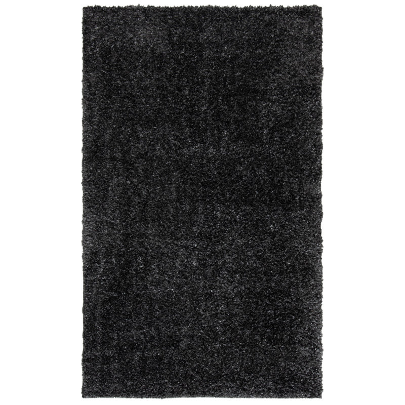 Tapis gris anthracite jiang, Rectangle 2 pi 3 po x 4 pi
