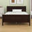 Wooden Platform Bed with Headboard and Footboard-1779475089-1779475090
