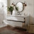   Setsuko 61 Inch Wall-Mounted Single Oval Sink Bathroom Vanity with Pure White Quartz Countertop 1.5 Inch in Warm White-590156722-590156732