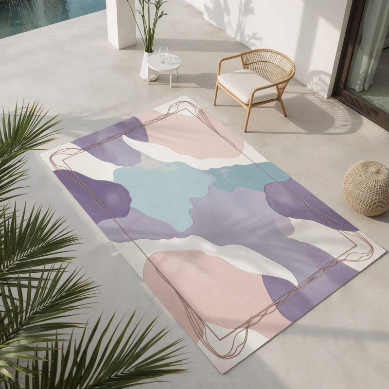 Tapis intérieur et extérieur Silver Crest, Rectangle 1 pi 6 po x 2 pi 6 po