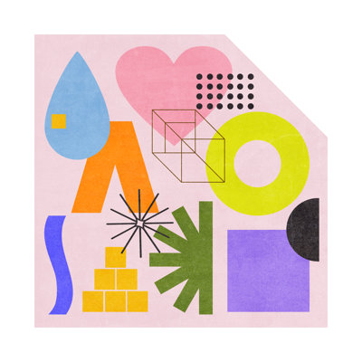 Love Is Love IV by Melissa Wang - Wrapped Canvas Print