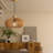 Pimms 1 - Light Brown Drum Pendant-836237008