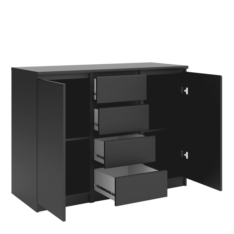 Caton Sideboard, Matte Black
