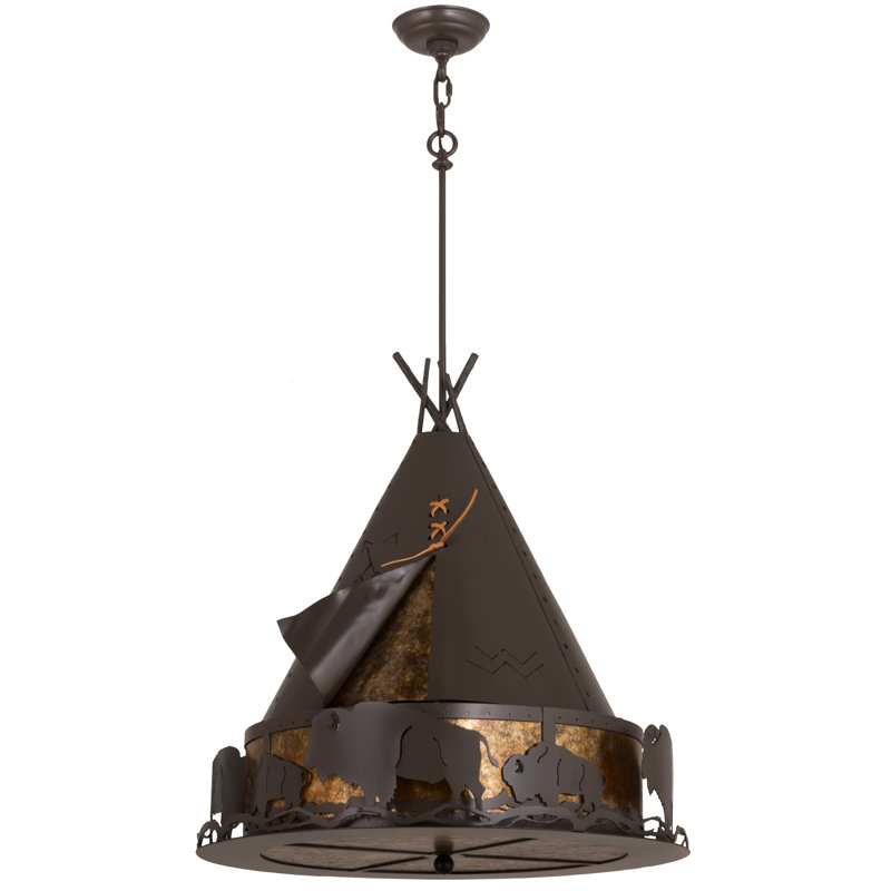 Rustic Lodge 4 - Light Pendant