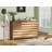 55"Buffet Sideboard Cabinet Storage: Versatile Kitchen Storage Cabinet With Hand Carved Craftsmanship Featuring 2 Drawers And 3 Doors, This Piece Doubles As A Coffee Bar Console With Adjustable Shelve-1932888415