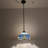 Tiffany Pendant Lighting Plug in Stained Glass Dragonfly LED Bulb Included 12"W*12"D*60"H-268900064