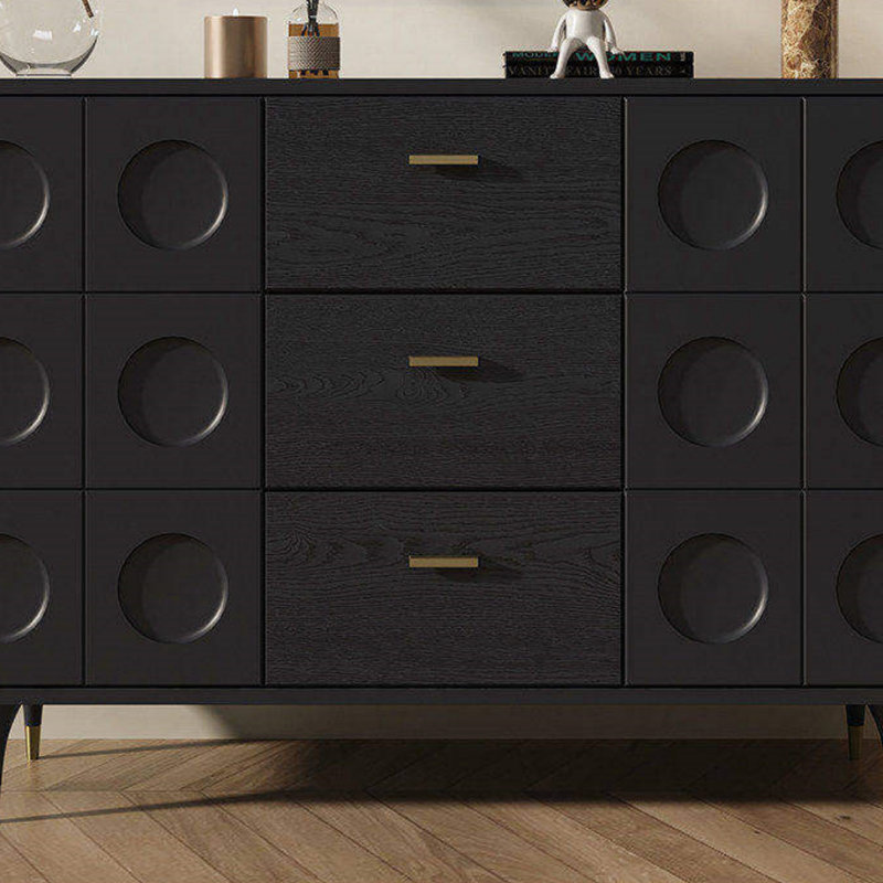 Buffet noir Simple Style