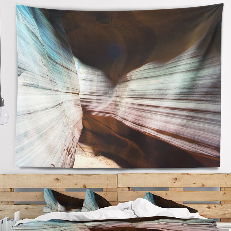 Tapisserie de Schafer, Antelope Canyon, Arizona, H 78 po x l 92 po